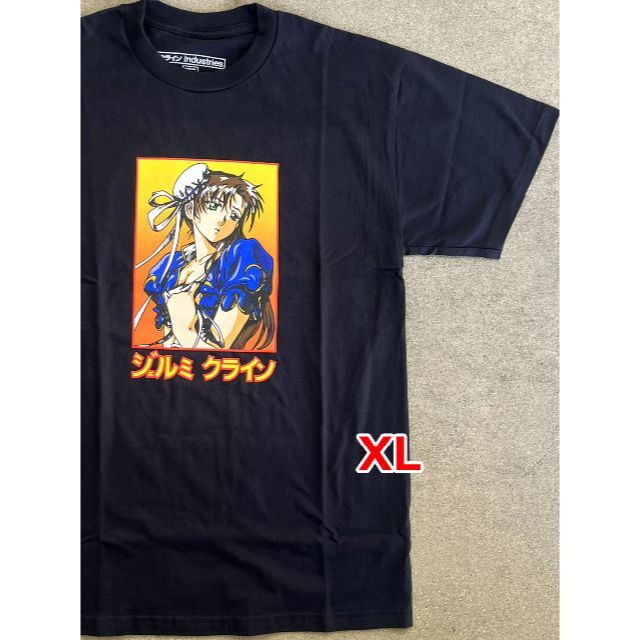 XXL chunli LONGSLEEVETee長袖Tシャツ黒HookUps春麗-