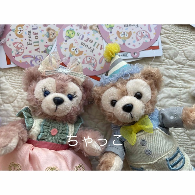フロムオールオブアス ぬいぐるみバッジ ダッフィー シェリーメイ他7点