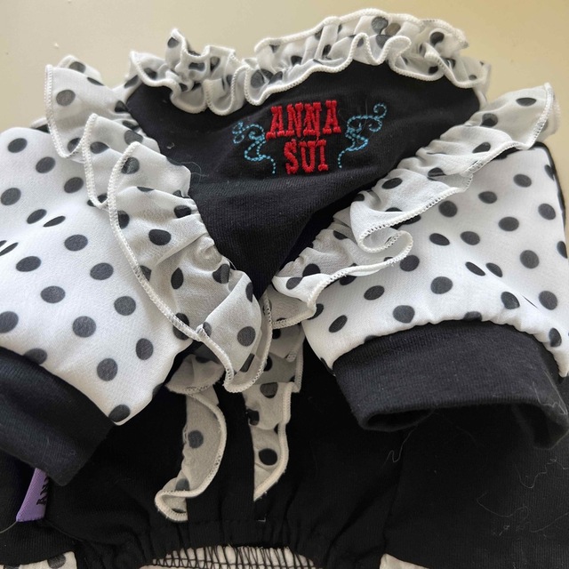 ANNA SUI(アナスイ)の🐶ANNA SUI ドット柄シフォンワンピース🐶 その他のペット用品(犬)の商品写真