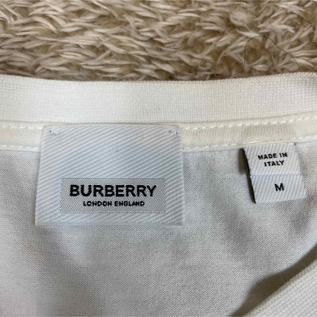 【希少】BURBERRY LONDON 20SS ロゴプリント Tシャツ M