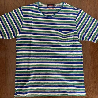 ローズバッド(ROSE BUD)のマルチボーダーTシャツ(Tシャツ/カットソー(半袖/袖なし))
