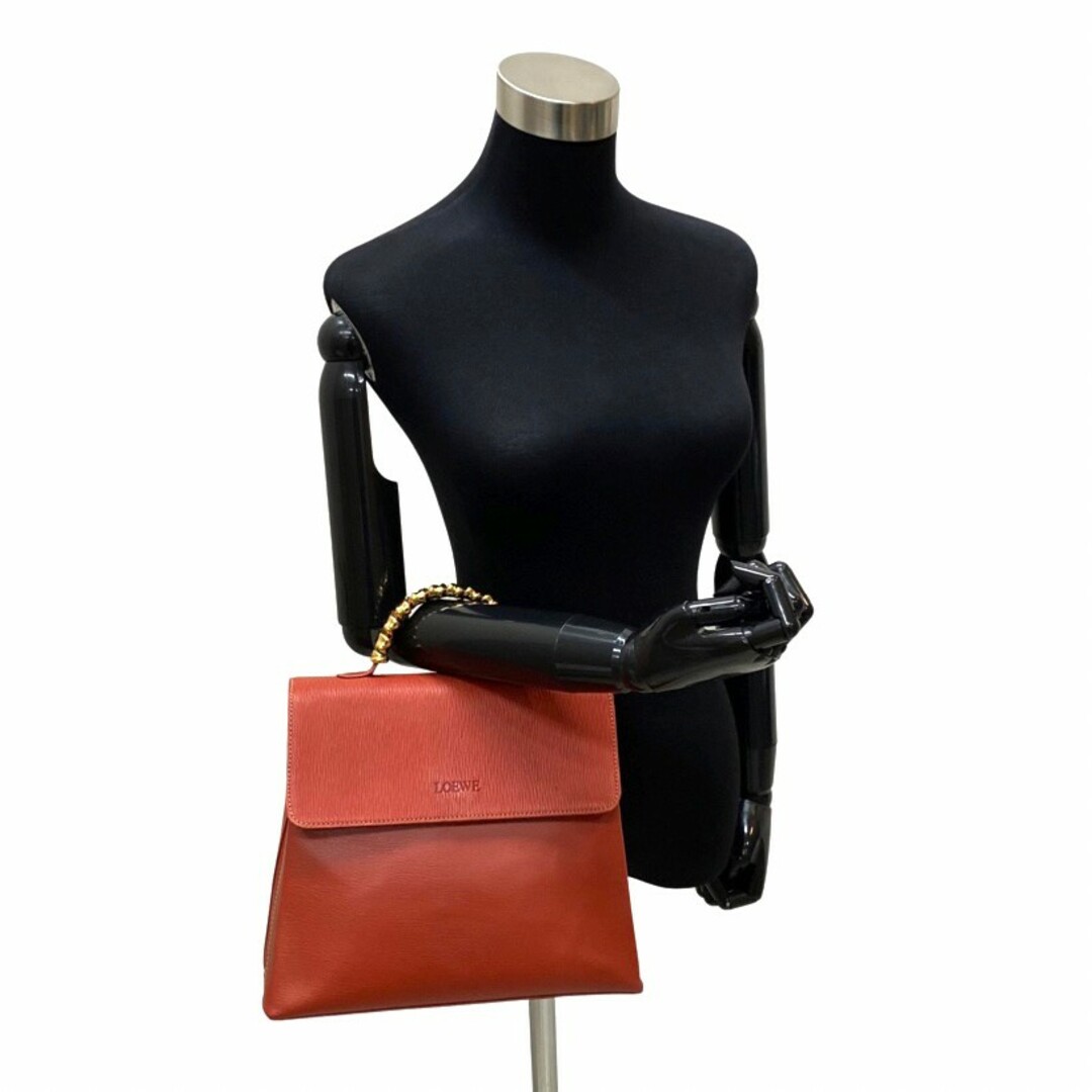 LOEWE - 極 美品 LOEWE ロエベ ロゴ ベラスケス ツイストハンドル 金具