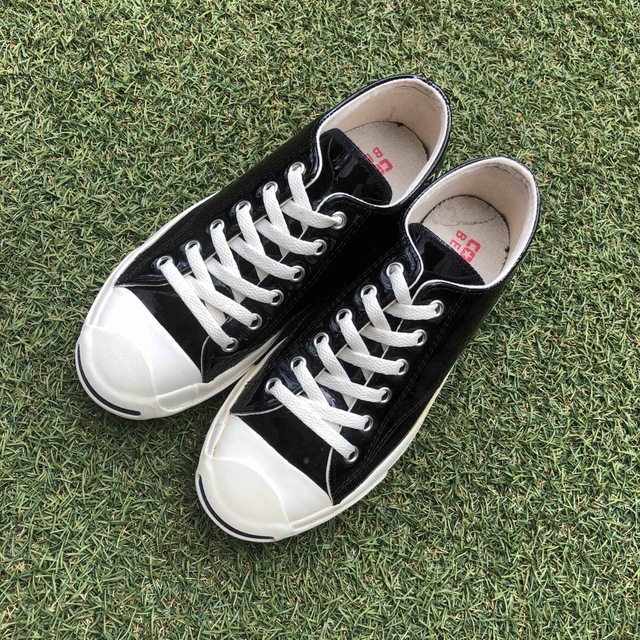 美品23converseコンバース×ビームス ジャックパーセル エナメルHW27