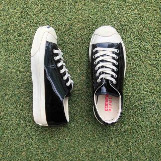 美品23converseコンバース×ビームス ジャックパーセル エナメルHW27