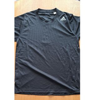 アディダス(adidas)のadidas　men's　半袖黒Tシャツ　Ｌsize(Tシャツ/カットソー(半袖/袖なし))