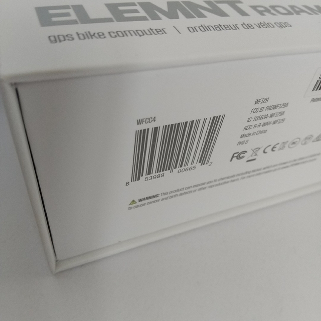 ELEMENT(エレメント)の未使用 ワフー エレメントローム GPS WFCC4 サイクルコンピューター スポーツ/アウトドアの自転車(その他)の商品写真