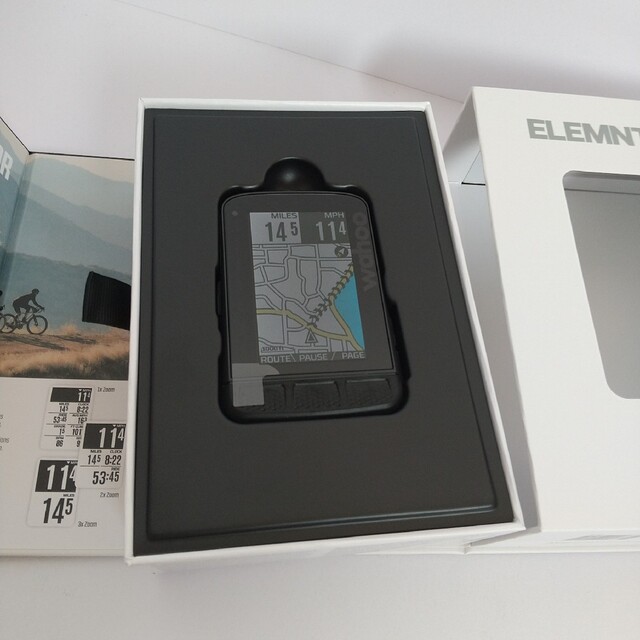 ELEMENT(エレメント)の未使用 ワフー エレメントローム GPS WFCC4 サイクルコンピューター スポーツ/アウトドアの自転車(その他)の商品写真