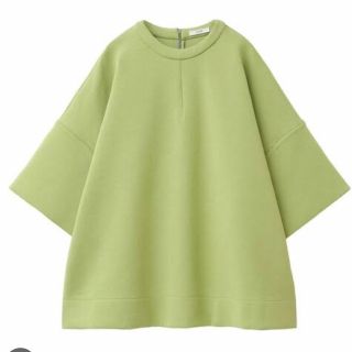 クラネ(CLANE)のCLANE bulky line half sleeve tops グリーン(カットソー(半袖/袖なし))