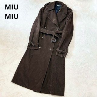 ミュウミュウ トレンチコート(レディース)の通販 40点 | miumiuの