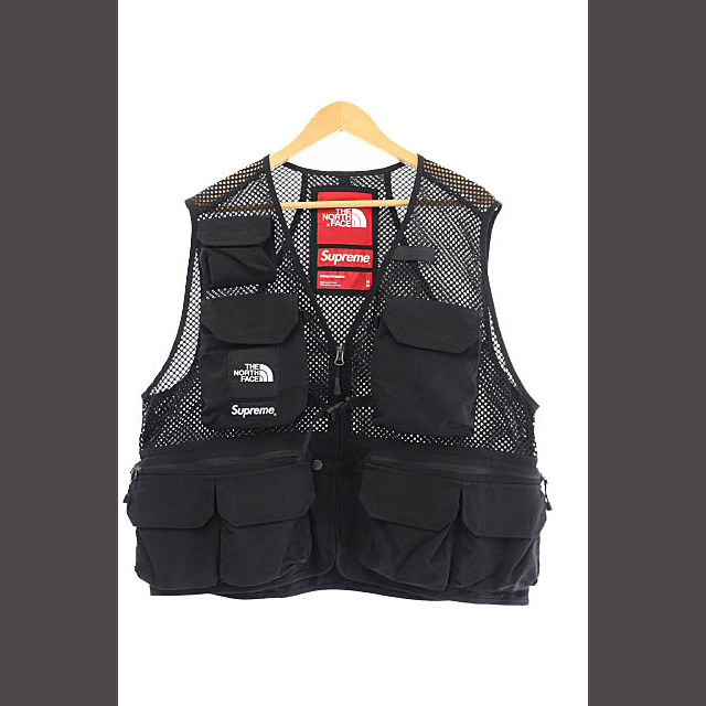 Supreme TNF Cargo Vest black  黒 M