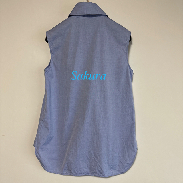 MADISONBLUE(マディソンブルー)のマディソンブルー  SLEEVELESS TIE BL L.OX レディースのトップス(シャツ/ブラウス(半袖/袖なし))の商品写真