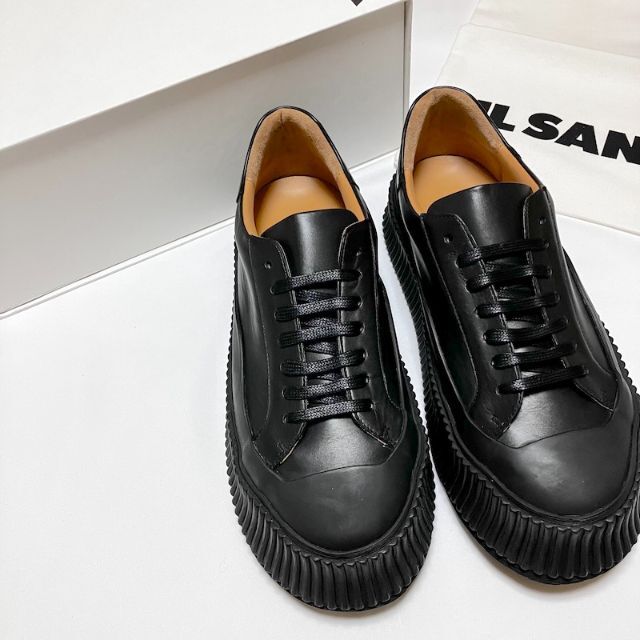 Jil Sander(ジルサンダー)の新品 41 22aw JIL SANDER プラットフォームスニーカー 4362 メンズの靴/シューズ(スニーカー)の商品写真