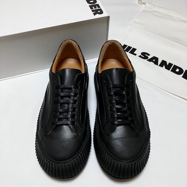 Jil Sander(ジルサンダー)の新品 41 22aw JIL SANDER プラットフォームスニーカー 4362 メンズの靴/シューズ(スニーカー)の商品写真