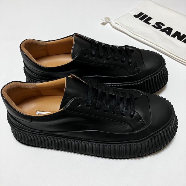 Jil Sander(ジルサンダー)の新品 41 22aw JIL SANDER プラットフォームスニーカー 4362 メンズの靴/シューズ(スニーカー)の商品写真