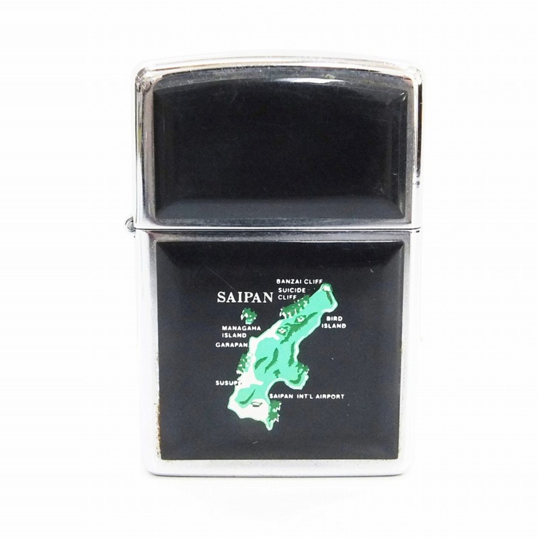 ZIPPO(ジッポー)のZIPPO ジッポー オイルライター SAIPAN サイパン MADE IN USA 喫煙グッズ ケースのみ 【中古】 JA-15915 インテリア/住まい/日用品の日用品/生活雑貨/旅行(日用品/生活雑貨)の商品写真