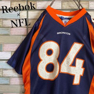 リーボック(Reebok)のリーボック×NFL デンバーブロンコス　ゲームシャツ(Tシャツ/カットソー(半袖/袖なし))