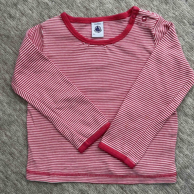 PETIT BATEAU(プチバトー)のプチバトー　24m 86cm トップス キッズ/ベビー/マタニティのベビー服(~85cm)(Ｔシャツ)の商品写真