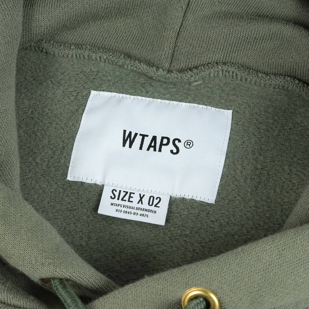 WTAPS ダブルタップス パーカー ミルスペックロゴ スウェットパーカー