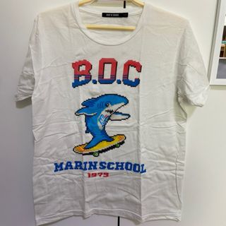 バンプオブチキン(BUMP OF CHICKEN)のBUMP OF CHICKEN Marin School Tシャツ　S 白(ミュージシャン)