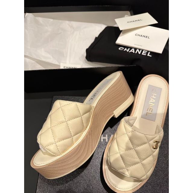 ●美品 CHANEL シャネル ミュール