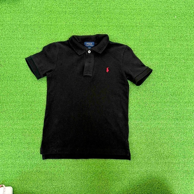 POLO RALPH LAUREN(ポロラルフローレン)の美品　ラルフローレン　ポロシャツ　4T キッズ/ベビー/マタニティのキッズ服男の子用(90cm~)(Tシャツ/カットソー)の商品写真