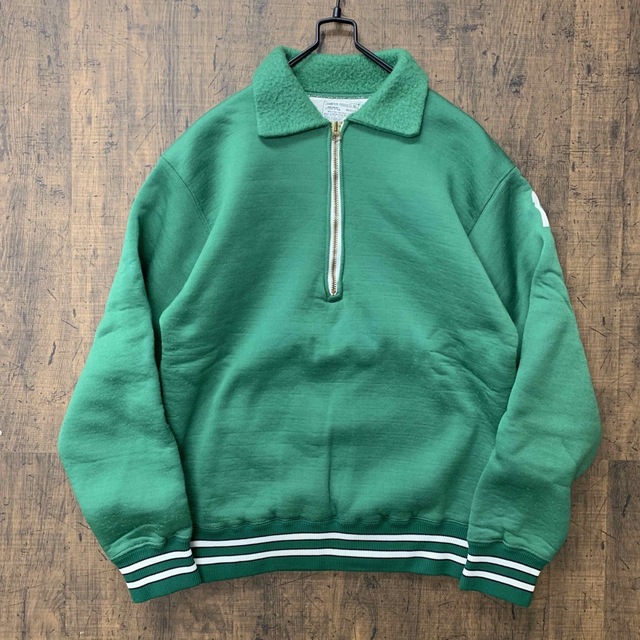 ストリート60s Vintage☆Champion チャンピオン ハーフジップスウェット