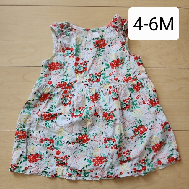 H&M(エイチアンドエム)の4-6M H＆M ベビーワンピース キッズ/ベビー/マタニティのベビー服(~85cm)(ワンピース)の商品写真