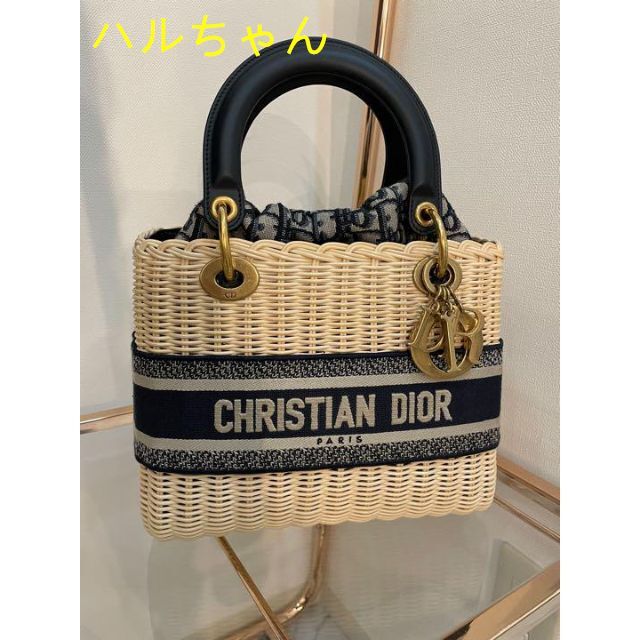 Christian Dior - 最終値下げ！ディオール♡カゴバッグ  ミディアムバッグ