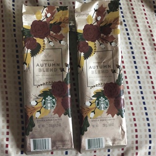 スターバックス(Starbucks)のスターバックス　オータムブレンド豆袋のみ2枚(コーヒー)