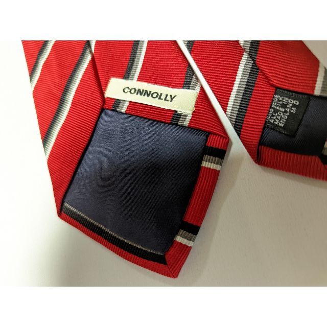 超美品 Connolly 英国最高峰 シルクネクタイ ドレイクス ベビーグッズ