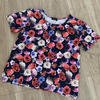エモダ(EMODA)のEMODA 薔薇Tシャツ(Tシャツ/カットソー(半袖/袖なし))