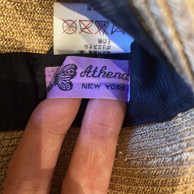 Athena New York(アシーナニューヨーク)のAthena New York　Risako　Raffia レディースの帽子(ハット)の商品写真