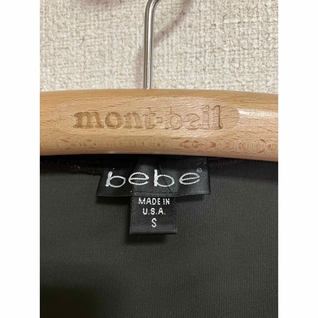 BeBe(ベベ)のbebe べべ カットソー Tシャツ ストレッチ レディースのトップス(カットソー(長袖/七分))の商品写真