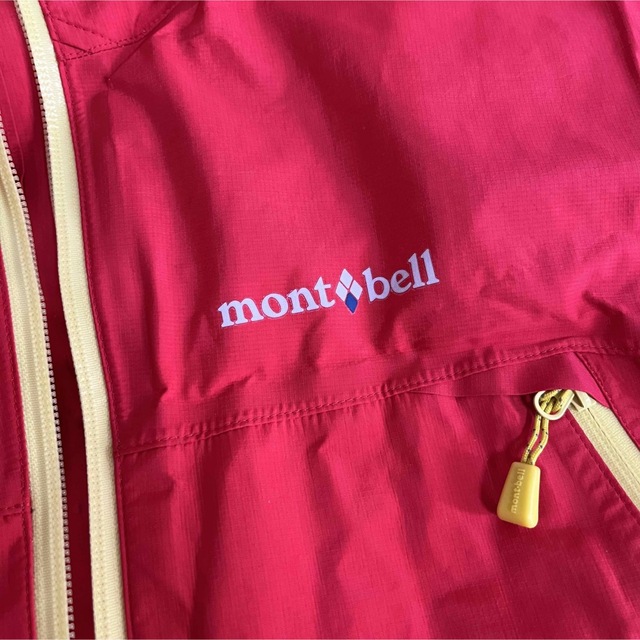 mont bell(モンベル)のmontbell レイントレッカー KIDS 120cm レッド キッズ/ベビー/マタニティのこども用ファッション小物(レインコート)の商品写真