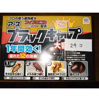 アースセイヤク(アース製薬)のアース ゴキブリキャップ 2箱分 24個(日用品/生活雑貨)