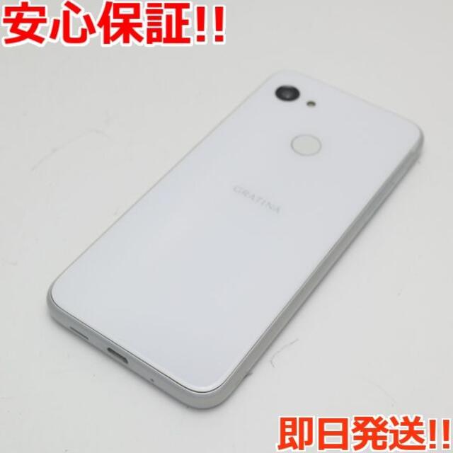 京セラ(キョウセラ)の超美品 KYV48 GRATINA ホワイト  SIMロック解除済み スマホ/家電/カメラのスマートフォン/携帯電話(スマートフォン本体)の商品写真