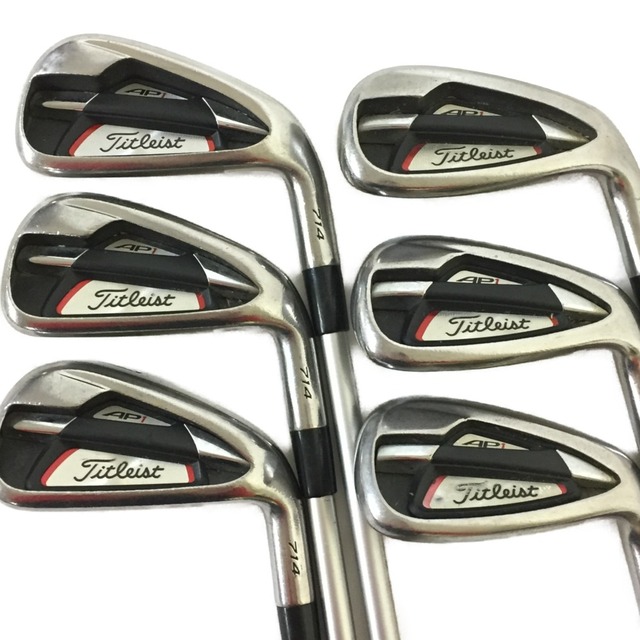ナチュラルネイビー ◎◎Titleist タイトリスト AP1 714 5-9.P 6本