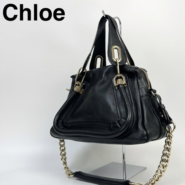 Chloe - 23S150 Chloe クロエ パラティ レザー ショルダーバッグ 2way ...