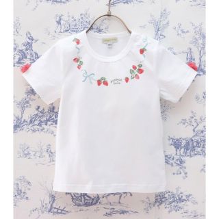 パンパンチュチュ(panpantutu)のいちごネックレストップス120(Tシャツ/カットソー)