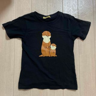 ミスターマックス　レスキューＴシャツ　カワウソの親子　サイズ120(Tシャツ/カットソー)