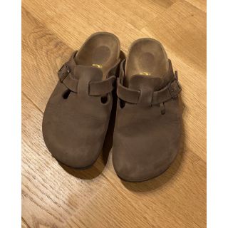 ビルケンシュトック(BIRKENSTOCK)のビルケン　レザー　サンダル 36(サンダル)