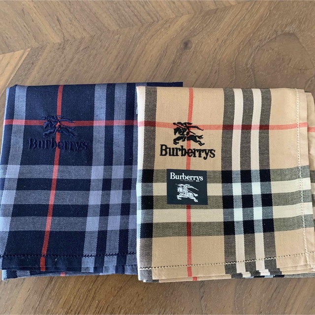BURBERRY - 最終値下げしました‼︎ バーバリー メンズ ハンカチ BURBERRY - 最終値下げしました‼︎ バーバリー メンズ ハンカチ