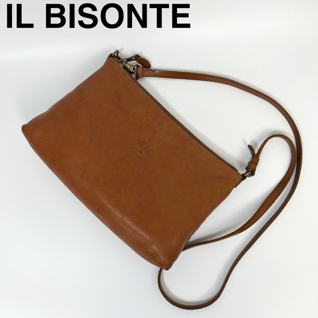 IL BISONTE ショルダーバック　イルビゾンテ　本革