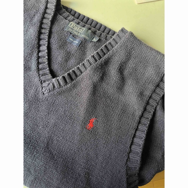 POLO RALPH LAUREN(ポロラルフローレン)のPOLOニットベスト L size レディースのトップス(ベスト/ジレ)の商品写真