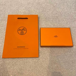 エルメス(Hermes)のHERMES 空箱　チャームが入ってたもの　ギフトボックス(ラッピング/包装)