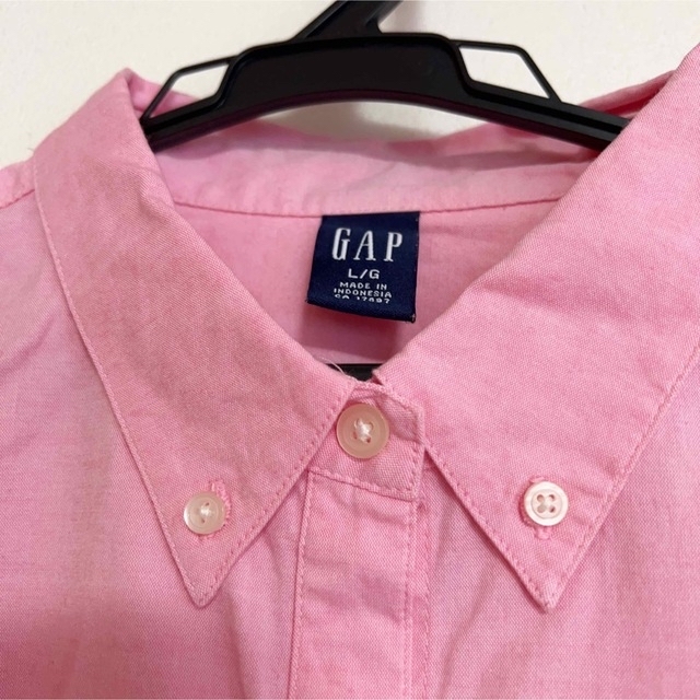 GAP(ギャップ)の【GAP】ストレッチシャツ(七分袖) レディースのトップス(シャツ/ブラウス(長袖/七分))の商品写真