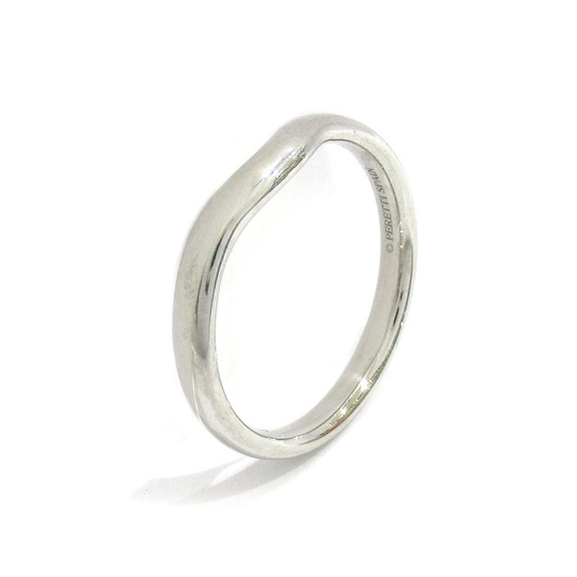 ティファニー TIFFANY&CO カーブド バンドリング リング・指【中古