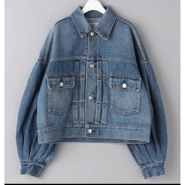 HYKE 完売　Gジャン BALLOON SLEEVE DENIM JACKET