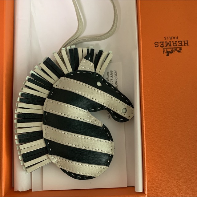 新品 ★ HERMES エルメス ジージーサバンナ チャーム