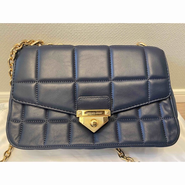 【美品】 MICHAEL KORS SOHO チェーンショルダー ラージsoho